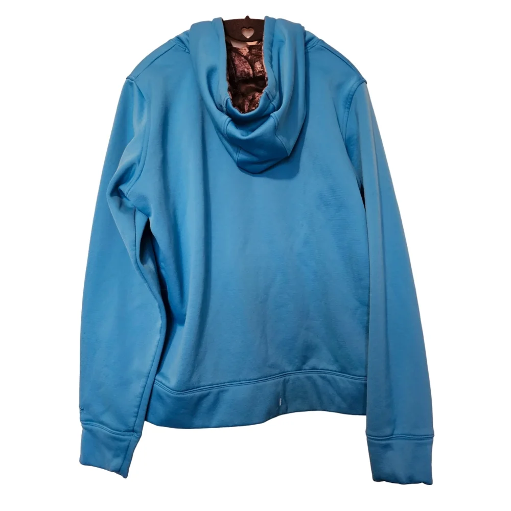 Boys Under Armour Teal Camo Hoodie - Picture 2 of 10